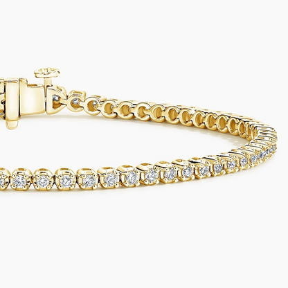 1CTW 7 inch Certified Lab Grown Diamond Tennis Bracelet