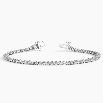 1CTW 7 inch Certified Lab Grown Diamond Tennis Bracelet