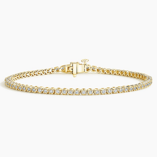1CTW 7 inch Certified Lab Grown Diamond Tennis Bracelet
