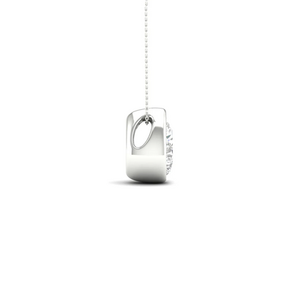 0.50 CTW Pear Cut Lab Grown Diamond Pendant