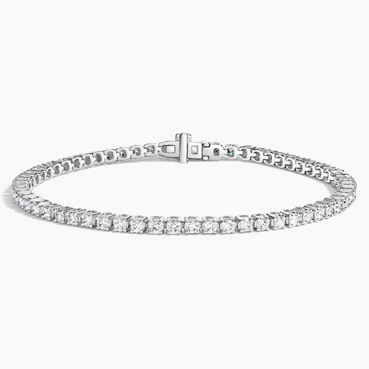 2CTW 6.5 inch Lab Grown Diamond Line Prong Set Tennis Bracelet