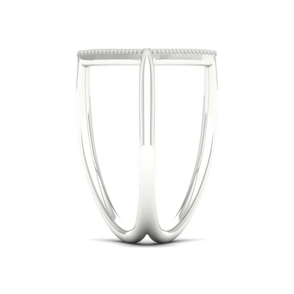 0.12Ctw Lab Grown Diamond V Band