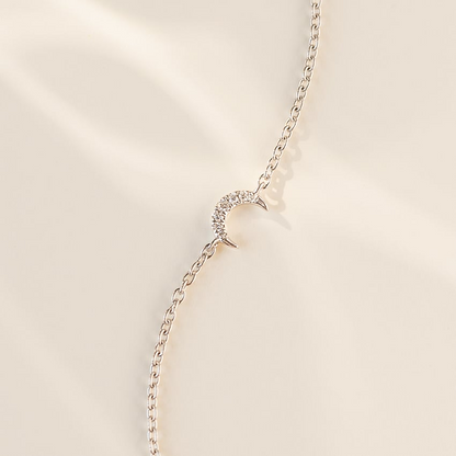 7 inch Crescent Certified Lab Grown Diamond Bracelet