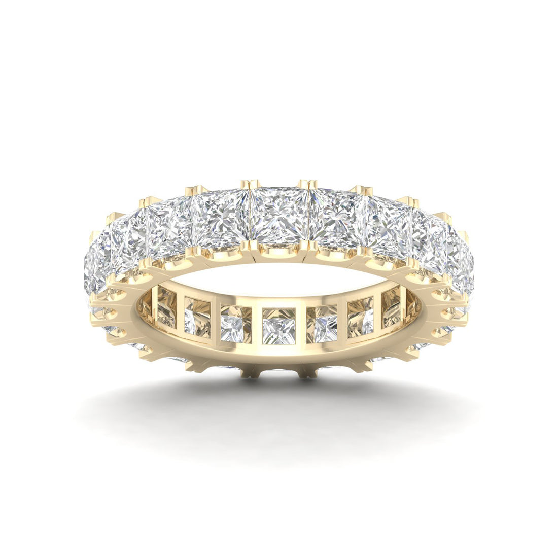 5 ctw Princess Eternity Lab Grown Diamond Wedding Band