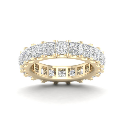 5 ctw Princess Eternity Lab Grown Diamond Wedding Band