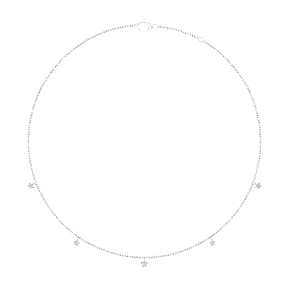 0.20CTW Star Fashion Lab Grown Diamond Chain For Women