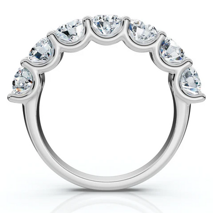 3 CTW Lab Grown Diamond 7-Stone Engagement Ring