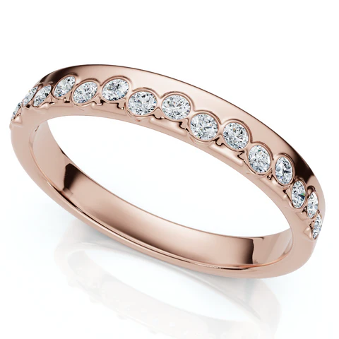 0.50 CTW Lab Grown Diamond Engagement Band