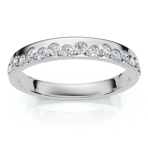 0.50 CTW Lab Grown Diamond Engagement Band