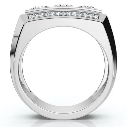 1 CTW Lab Grown Diamond Mens Ring