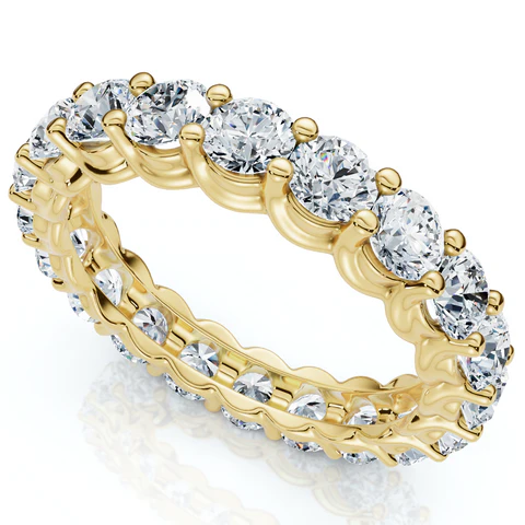 3 CTW Lab Grown Diamond 14k Gold Wedding Band