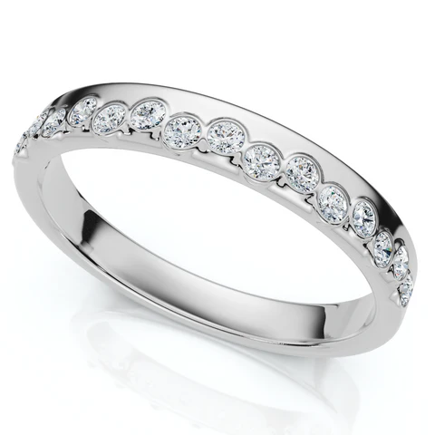 0.50 CTW Lab Grown Diamond Engagement Band