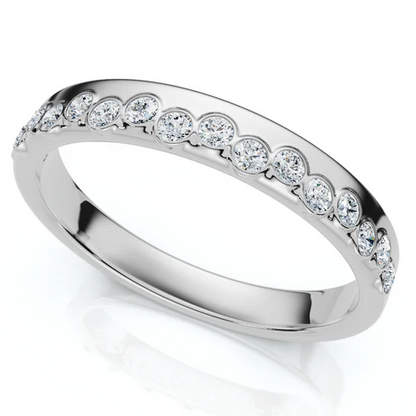 0.50 CTW Lab Grown Diamond Engagement Band