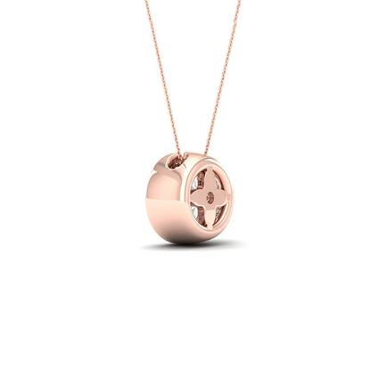 1.50 CTW Lab Grown Diamond Bezel Set Pendant