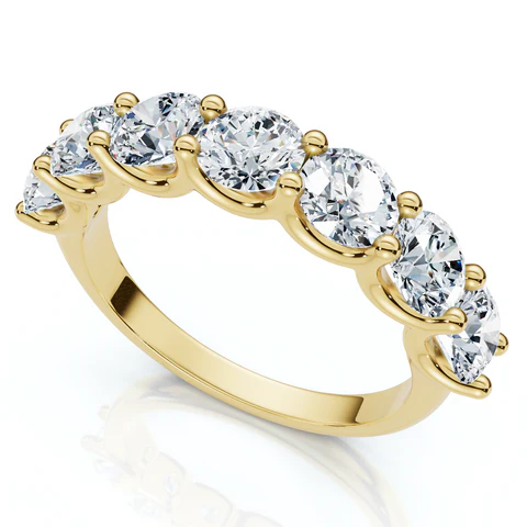 3 CTW Lab Grown Diamond 7-Stone Engagement Ring