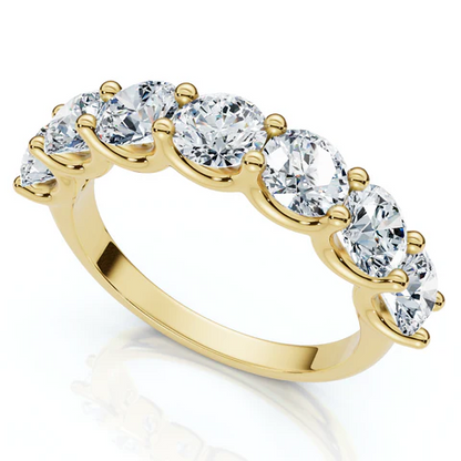 3 CTW Lab Grown Diamond 7-Stone Engagement Ring