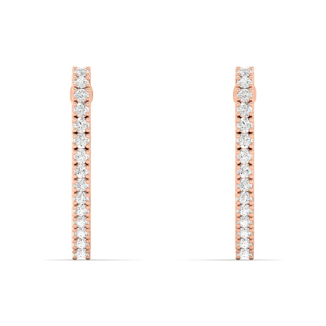 0.18 CTW Lab Grown Diamond Huggie Earring