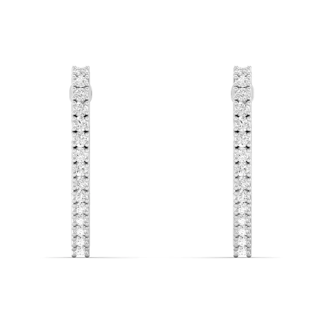 0.18 CTW Lab Grown Diamond Huggie Earring