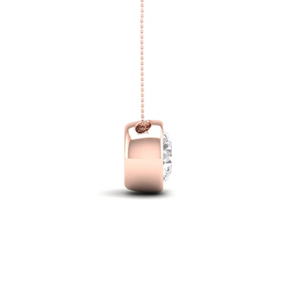 1.50 CTW Lab Grown Diamond Bezel Set Pendant