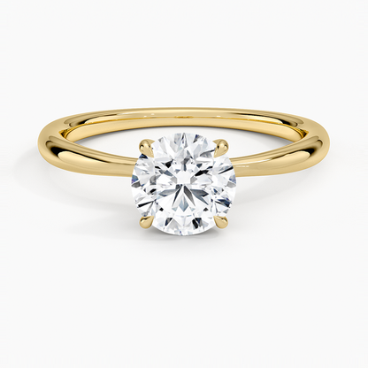 1 CT Solitaire Lab Grown Diamond Engagement Ring