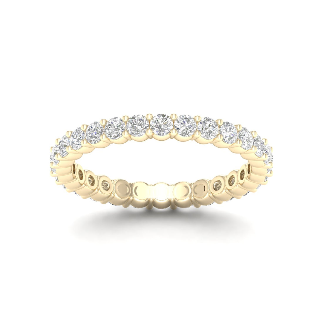 1 CTW Round Eternity Lab Grown Diamond Wedding Band