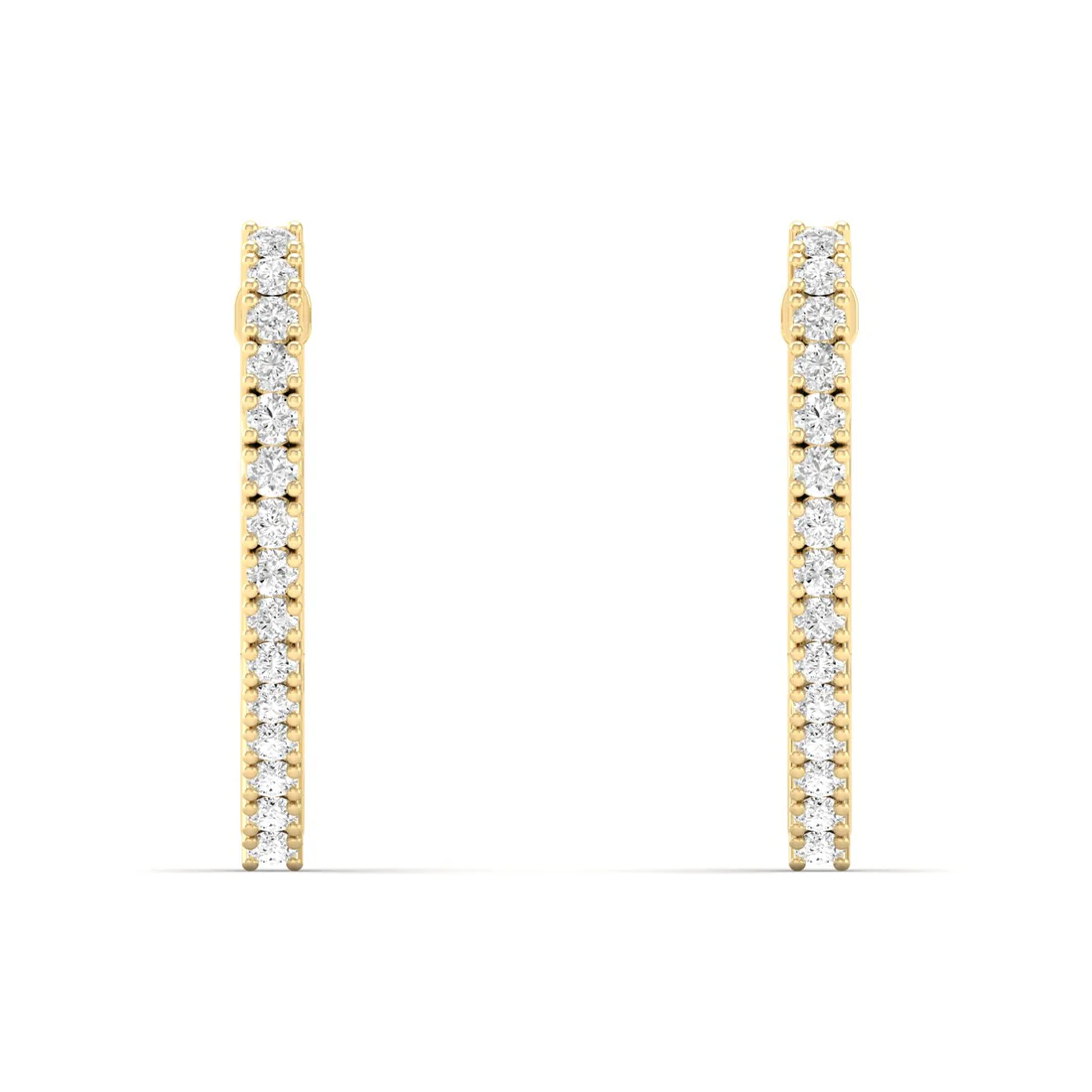 0.18 CTW Lab Grown Diamond Huggie Earring