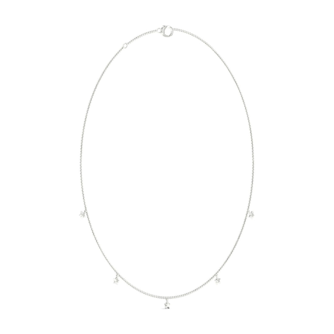 0.20CTW Star Fashion Lab Grown Diamond Chain For Women