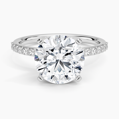 3 CT Two Ton Lab Grown Diamond Half Eternity Ring