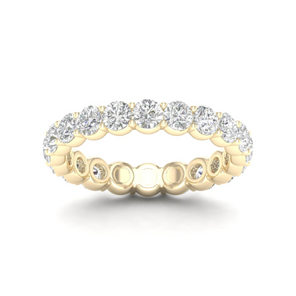 2 CTW Round Eternity Lab Grown Diamond Wedding Band