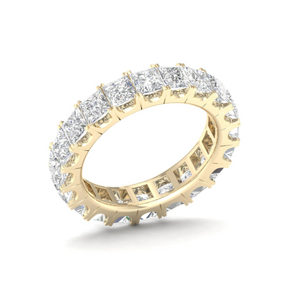 4 CTW Princess Eternity Lab Grown Diamond Wedding Band