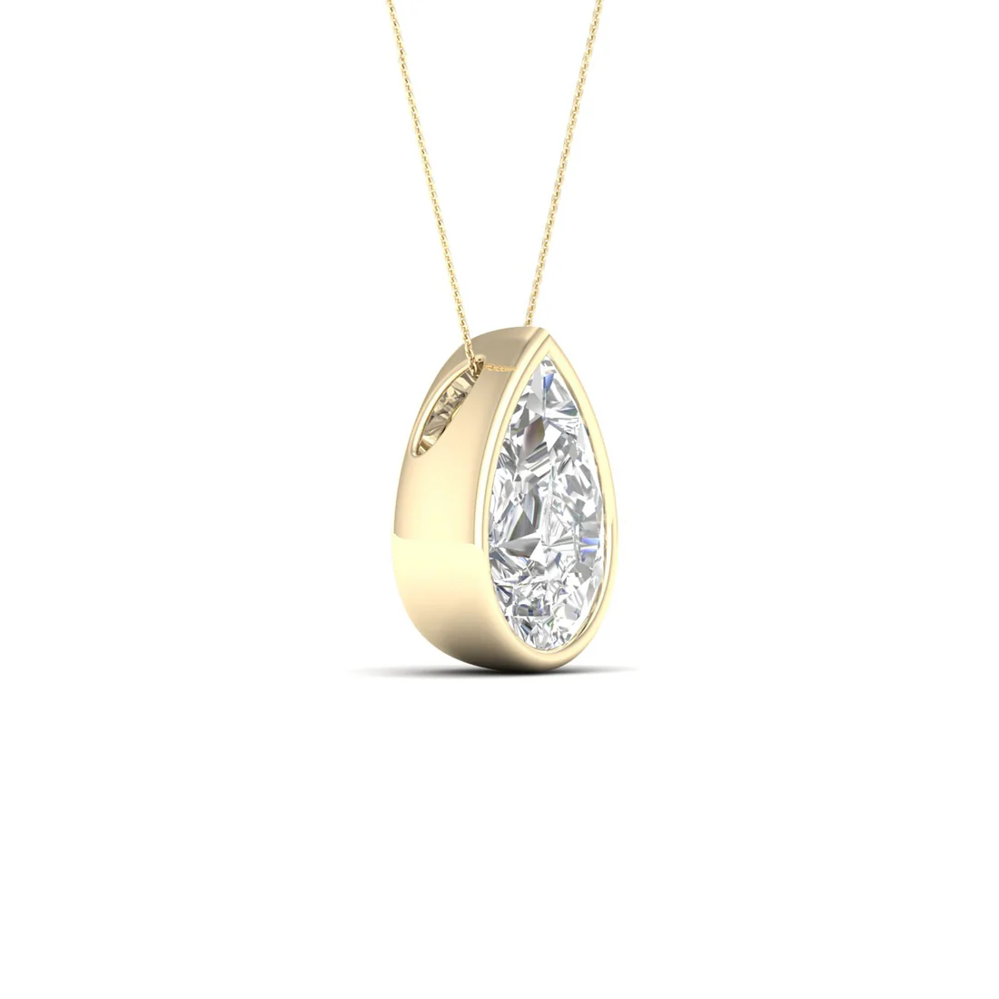 2 CTW Lab Grown Diamond Solitaire Pendant