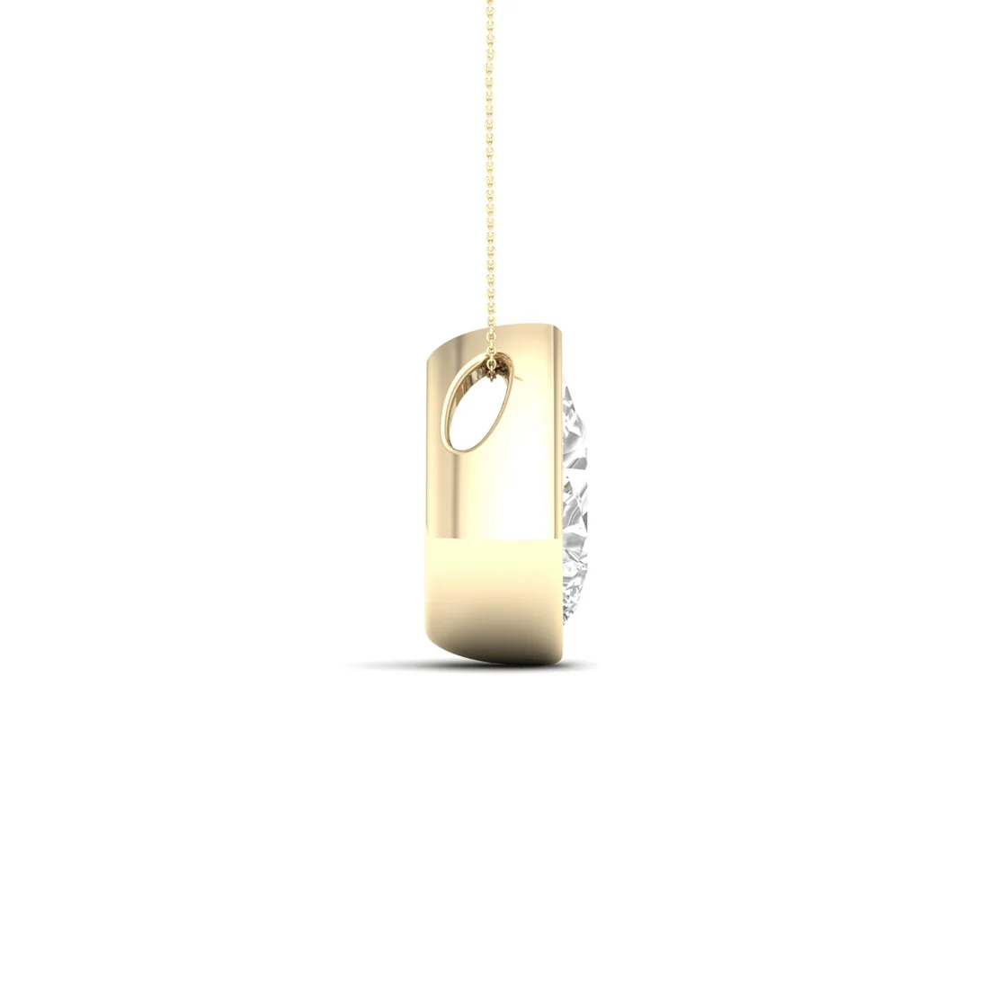 2 CTW Lab Grown Diamond Solitaire Pendant