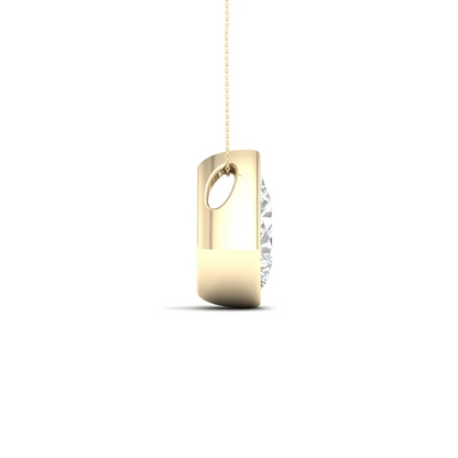 2 CTW Lab Grown Diamond Solitaire Pendant