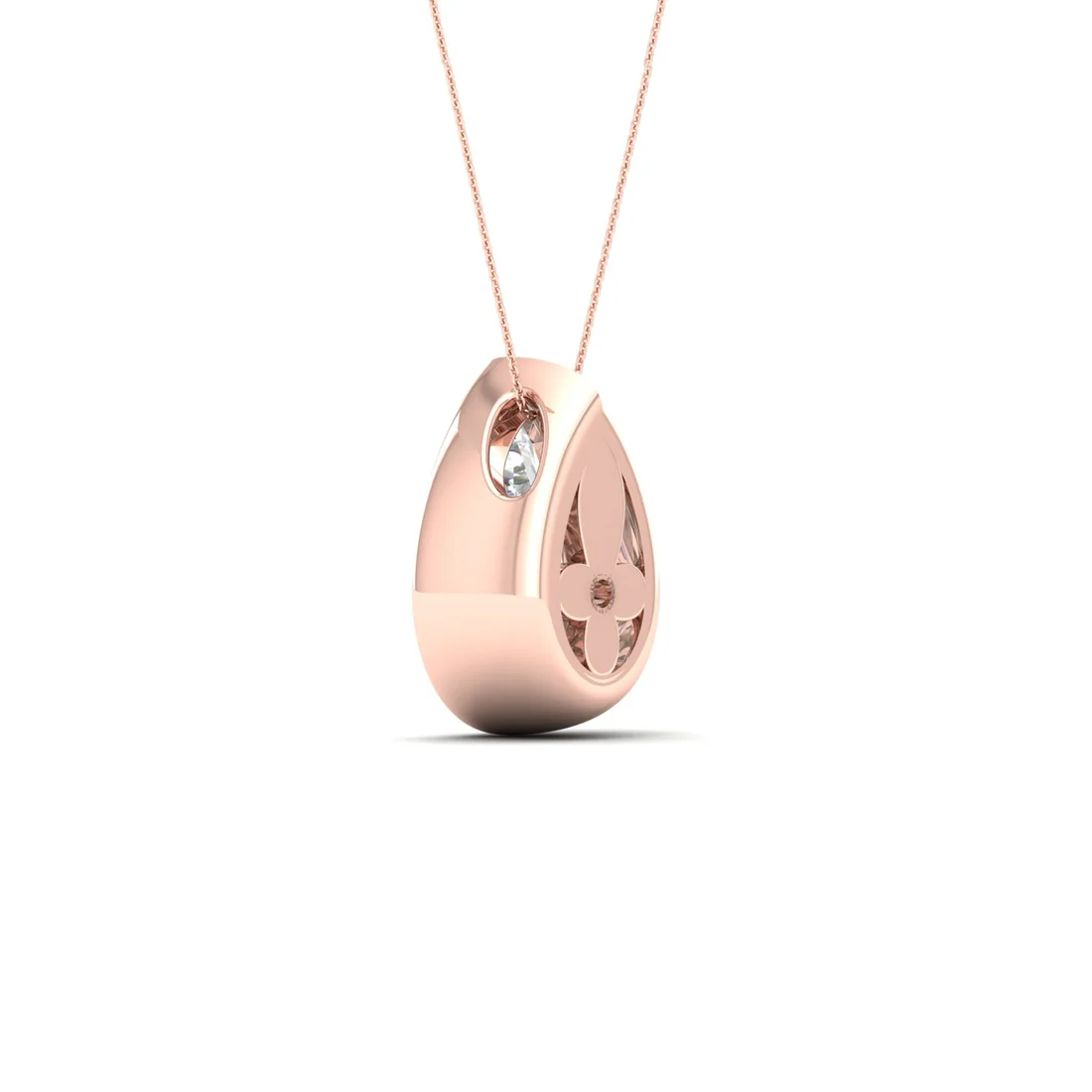 2 CTW Lab Grown Diamond Solitaire Pendant