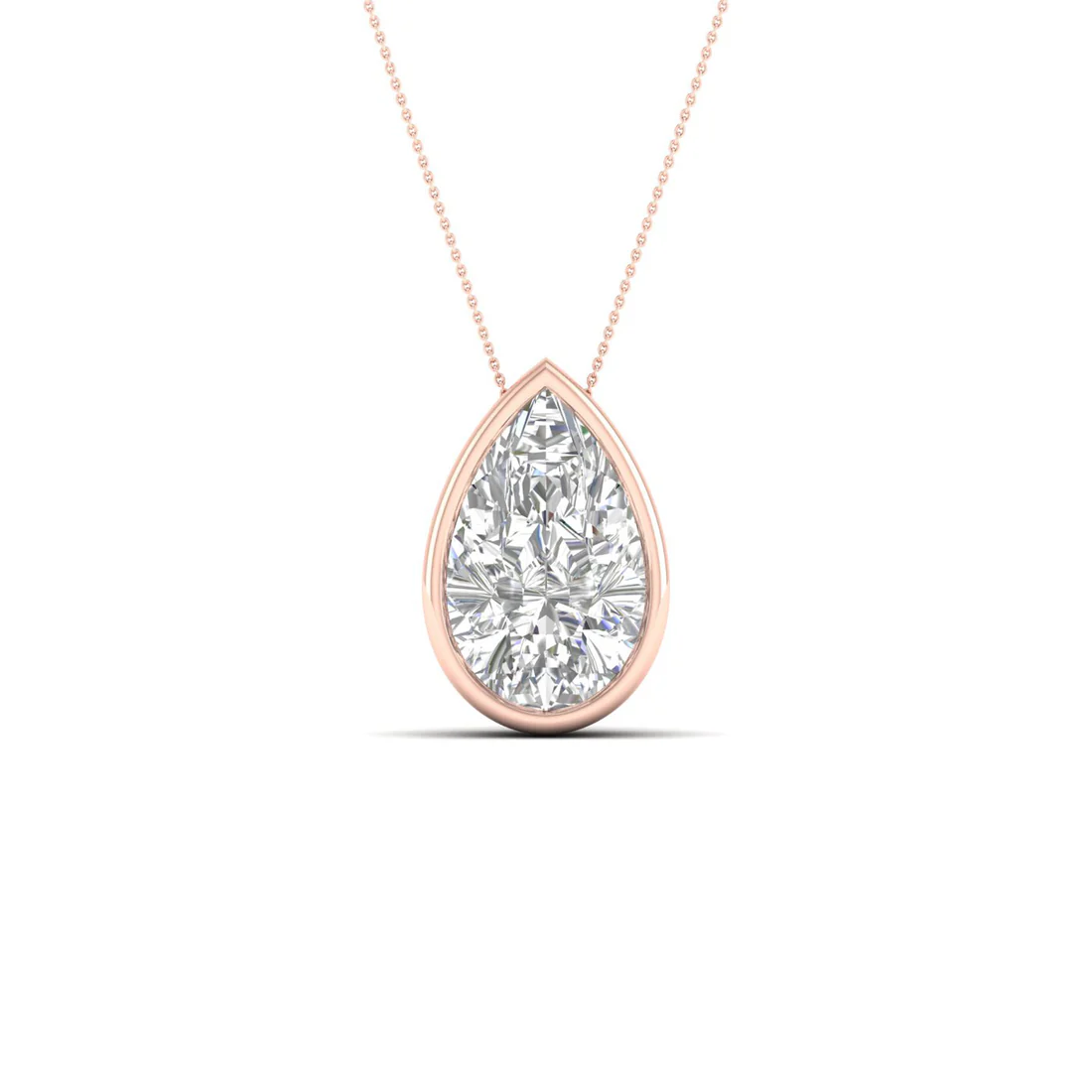 2 CTW Lab Grown Diamond Solitaire Pendant