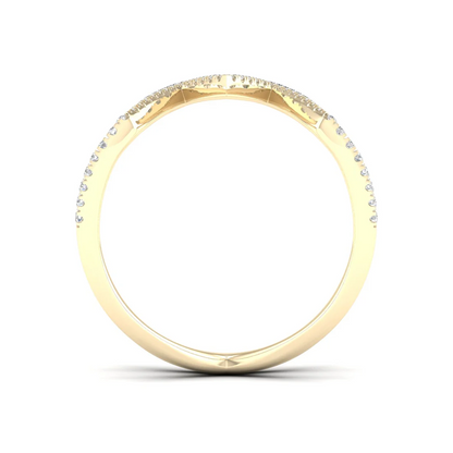 0.30Ctw Lab Grown Diamond Triangle Shape Band