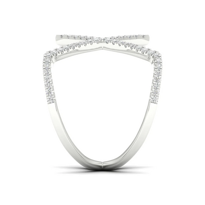 0.30Ctw Lab Grown Diamond Triangle Shape Band