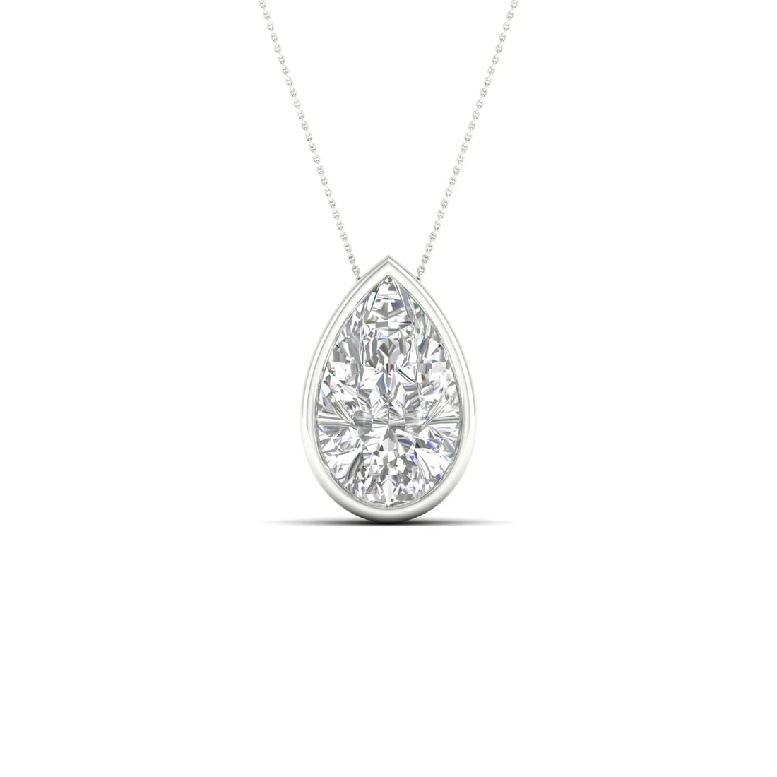 2 CTW Lab Grown Diamond Solitaire Pendant
