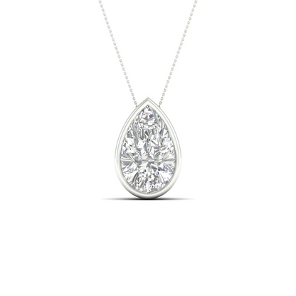 2 CTW Lab Grown Diamond Solitaire Pendant