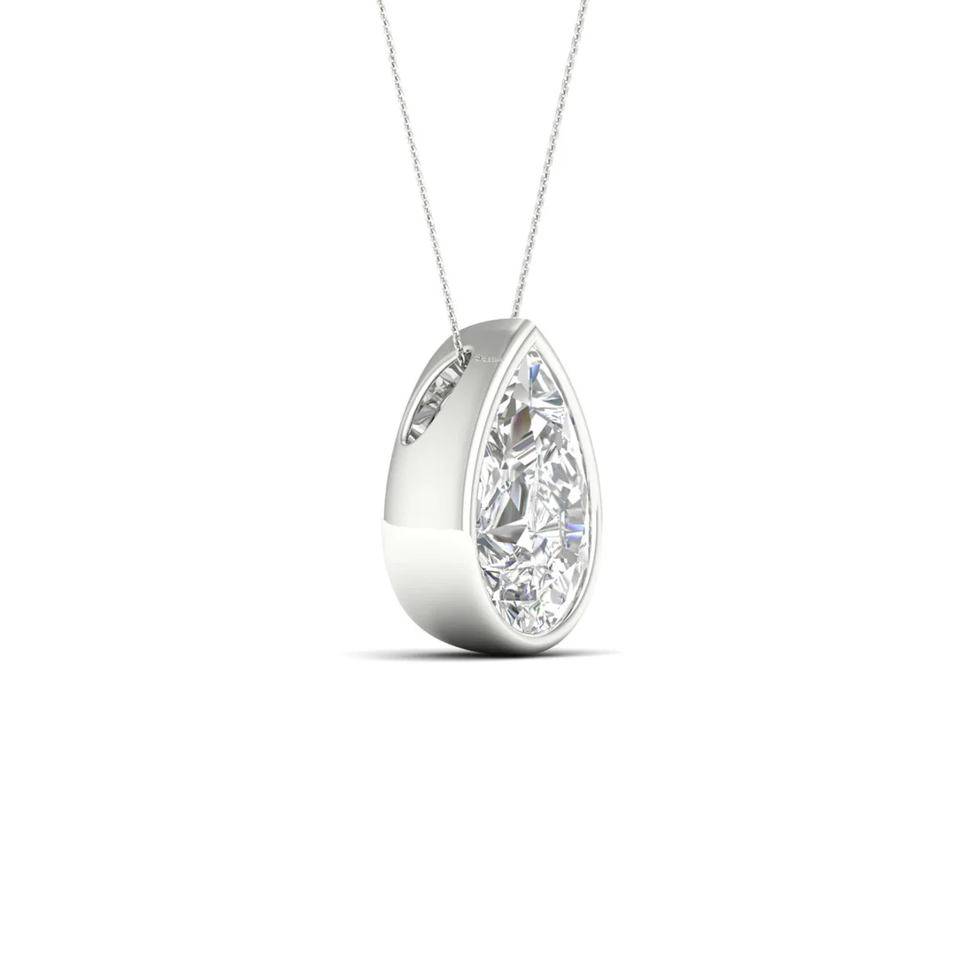 2 CTW Lab Grown Diamond Solitaire Pendant