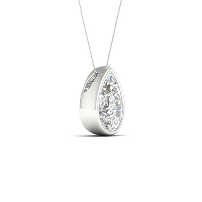 2 CTW Lab Grown Diamond Solitaire Pendant