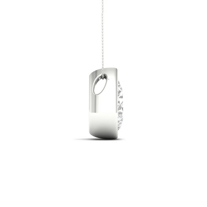 2 CTW Lab Grown Diamond Solitaire Pendant