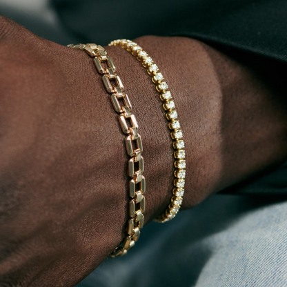 4CTW 7 inch Certified Round Lab Grown Diamond Tennis Bracelet
