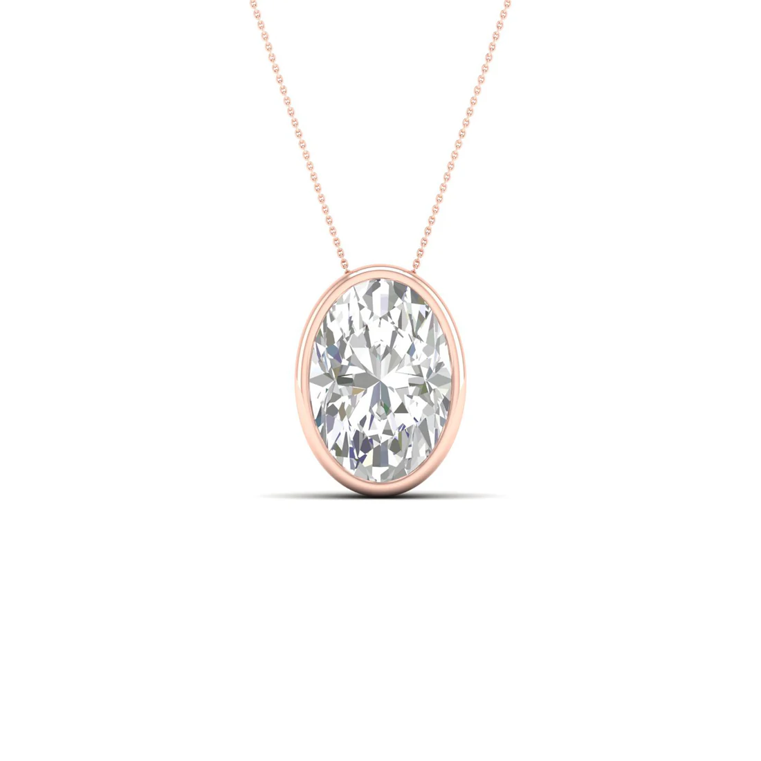 1.50 CTW Lab Grown Diamond Solitaire Pendant