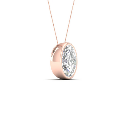 1.50 CTW Lab Grown Diamond Solitaire Pendant