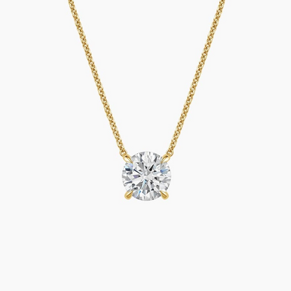 2 CTW Lab Grown Diamond Solitaire Pendant