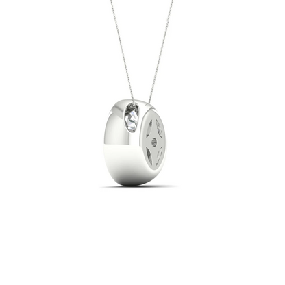 1.50 CTW Lab Grown Diamond Solitaire Pendant