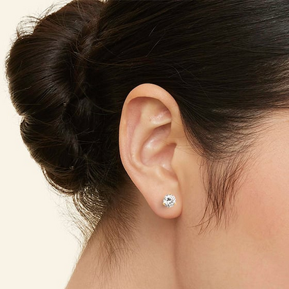 Perfect Martini 2 CTW Lab Grown Diamond Stud Earrings