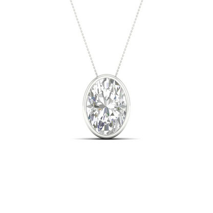 1.50 CTW Lab Grown Diamond Solitaire Pendant
