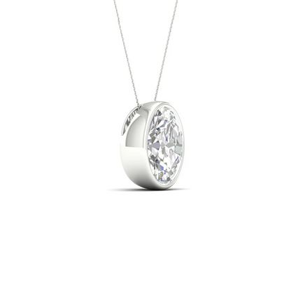 1.50 CTW Lab Grown Diamond Solitaire Pendant